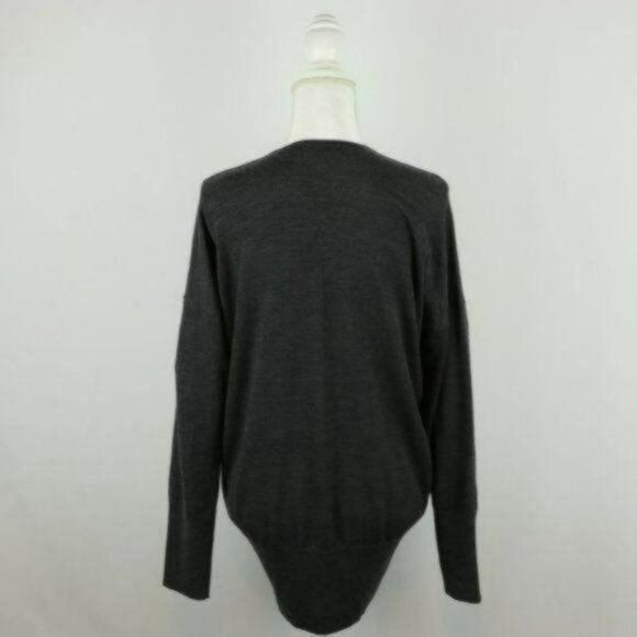 Icebreaker Women's Small Gray Merino Wool Single Button Cardigan - Picture 3 of 8